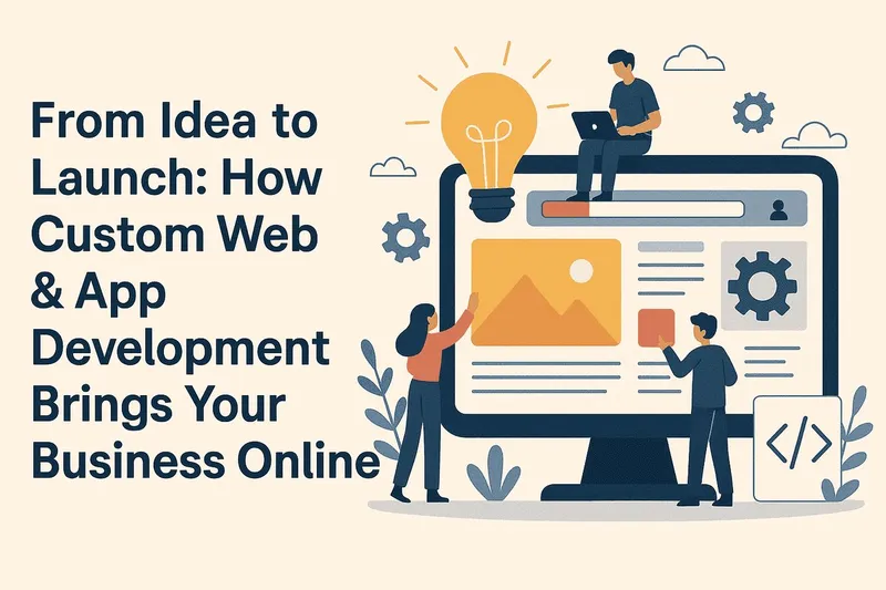From Idea to Launch: How Custom Web & App Development Brings Your Business Online